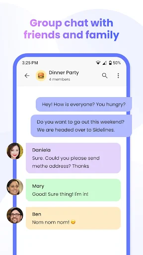 Connect SMS Home Screen screenshot