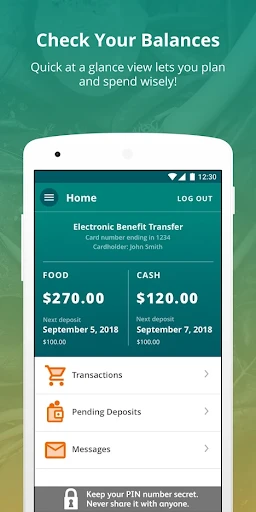 ConnectEBT screenshot