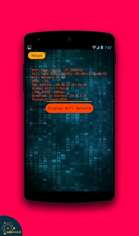 Connected Wifi Info screenshot