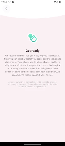 Contraction Timer & Counter 9m screenshot