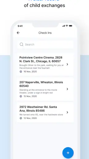 coParenter screenshot