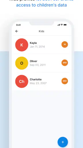 coParenter screenshot