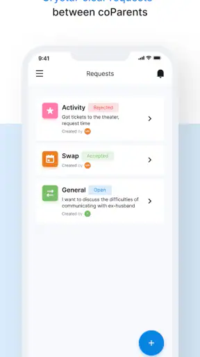 coParenter screenshot