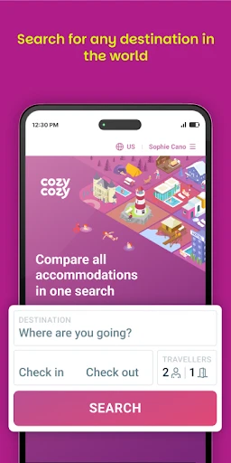 Cozycozy: All accommodations screenshot
