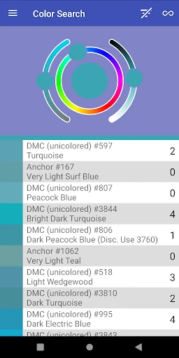 Cross Stitch Thread Organizer screenshot