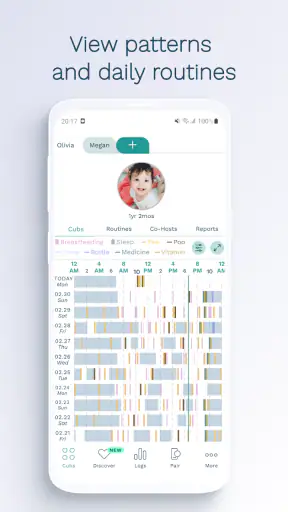 Cubtale Baby Tracker screenshot