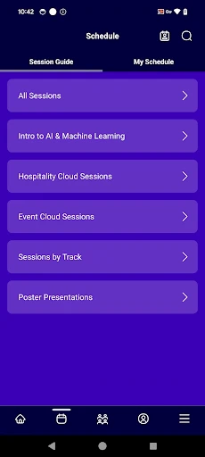 Cvent Events screenshot