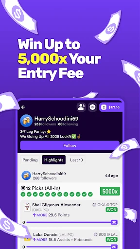 Dabble - DFS & Player Props screenshot