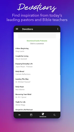 Daily Bible Study: Audio, Plan screenshot
