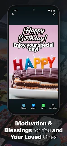 Daily Wishes and Blessings Gif screenshot