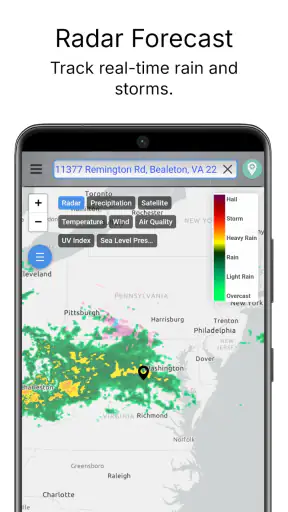 Dark Sky Tech & Radar Forecast screenshot
