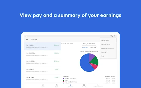 Dayforce screenshot