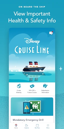 Disney Cruise Line Navigator screenshot