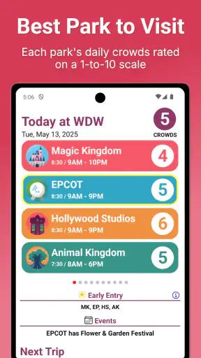 Disney World Lines screenshot