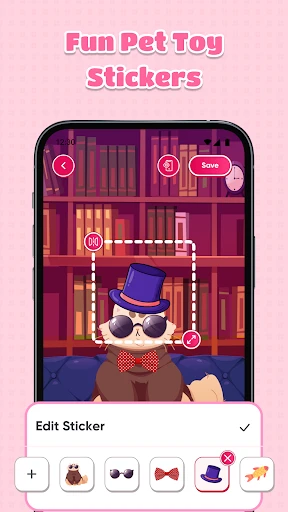 DIY Cat Language Wallpaper screenshot