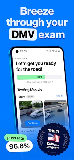 DMV Practice Test Permit Genie screenshot