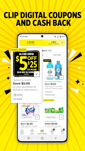 Dollar General-Digital Coupons screenshot