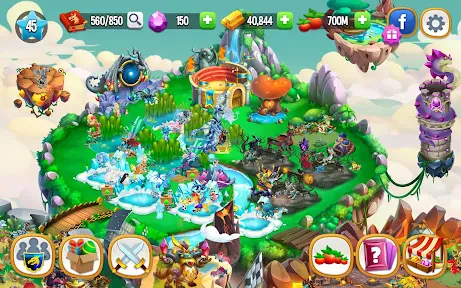 Dragon City: Mobile Adventure screenshot