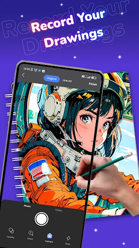 Draw Anime: Paint & Sketch App screenshot