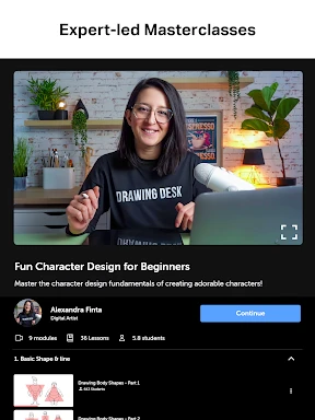 Drawing Desk: Learn to Draw screenshot