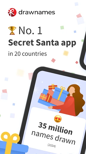 drawnames | Secret Santa app screenshot
