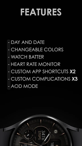 Dream 132 bronze watch face screenshot