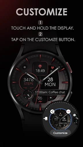 Dream 132 bronze watch face screenshot
