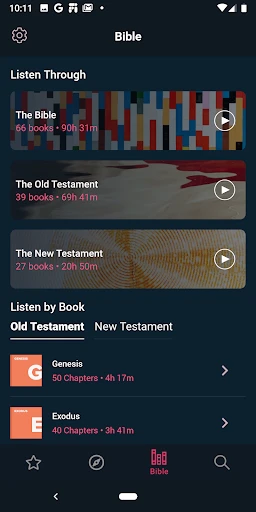 Dwell: Audio Bible screenshot
