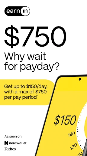 EarnIn: Why Wait for Payday? screenshot