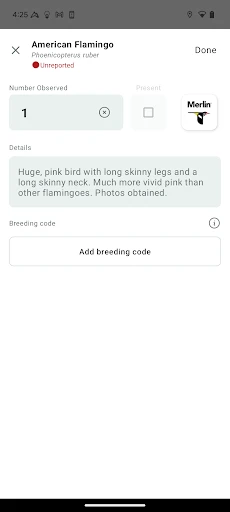 eBird by Cornell Lab screenshot
