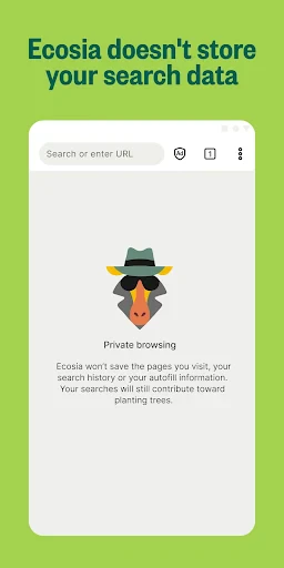 Ecosia - Safe Internet Browser screenshot