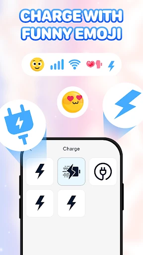 Emoji Battery - Battery Icon screenshot