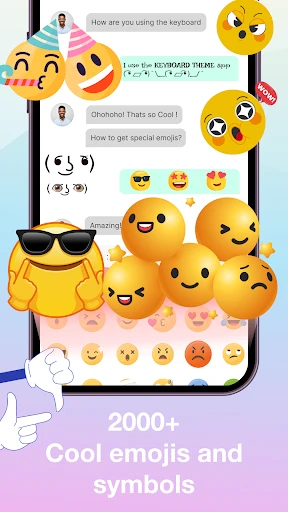 Emoji Keyboard: Fonts & Themes screenshot