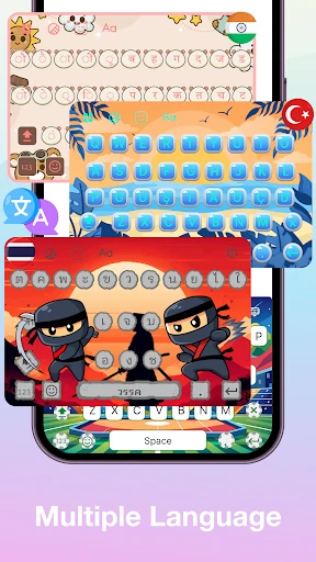 Emoji Keyboard: Fonts & Themes screenshot