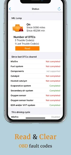 EOBD Facile: OBD 2 Car Scanner screenshot