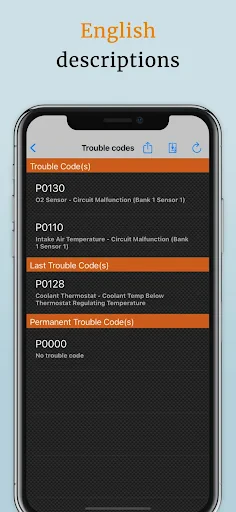 EOBD Facile: OBD 2 Car Scanner screenshot