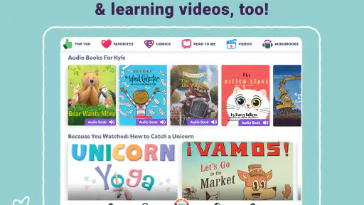 Download Epic: Kids' Books & Reading for Android & iOS - Mobexer