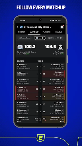 ESPN Fantasy Sports screenshot