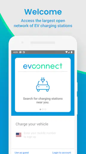 EV Connect screenshot