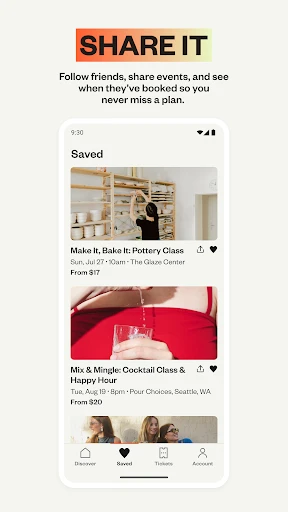 Eventbrite App screenshot