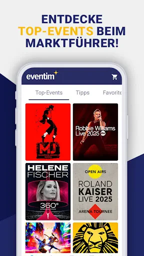 EVENTIM DE: Tickets for Events screenshot