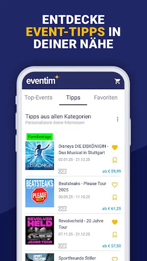 EVENTIM DE: Tickets for Events screenshot