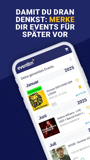 EVENTIM DE: Tickets for Events screenshot