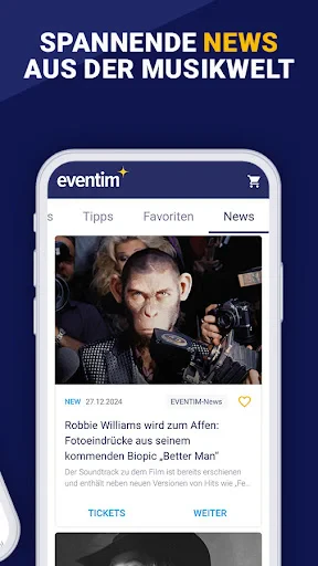 EVENTIM DE: Tickets for Events screenshot