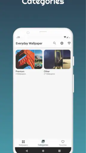 Everyday Wallpaper screenshot