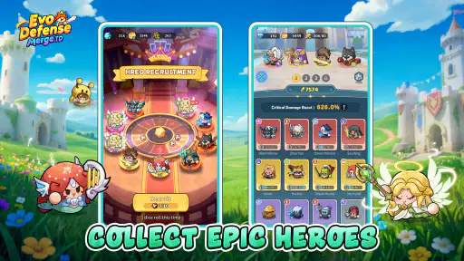 Evo Defense: Merge TD screenshot