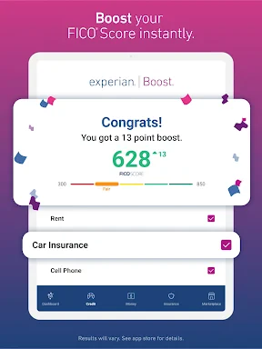 Experian screenshot