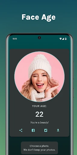 Face scan - How old do I look screenshot