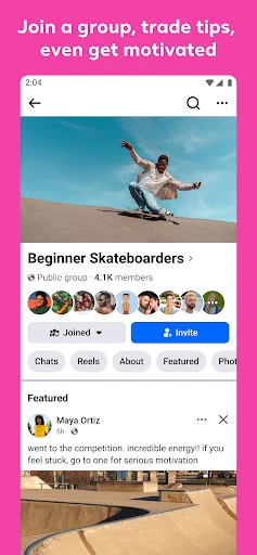 Facebook screenshot