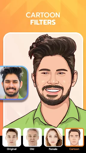 FaceLab Face Editor App, Aging screenshot